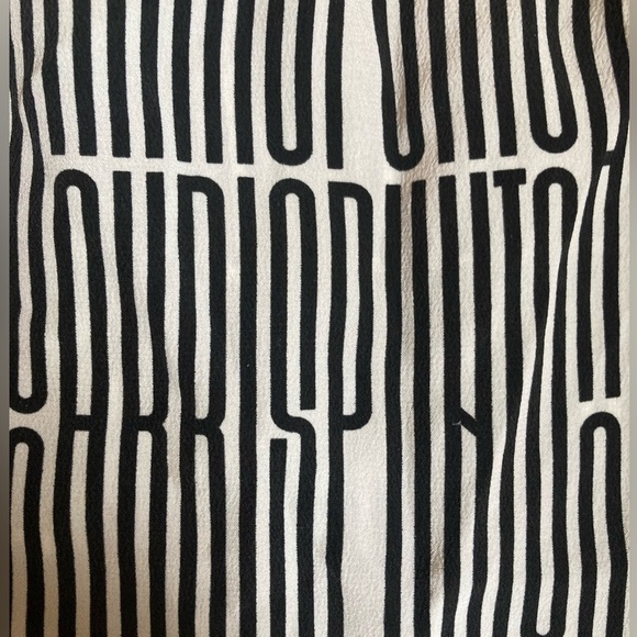 Akris Punto Mulberry Silk Letter-Print Blouse Long Sleeves - Picture 12 of 16